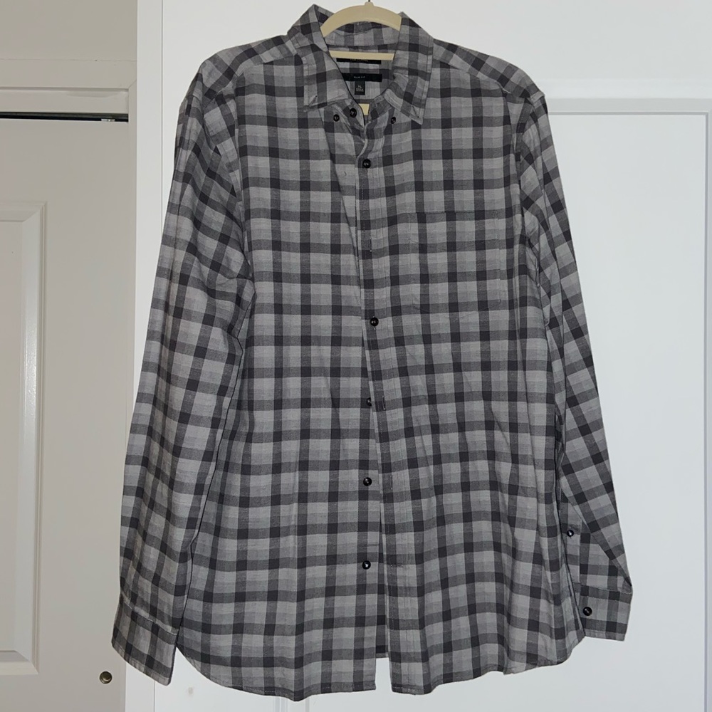 Banana Republic Luxe Flannel Slim Fit